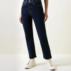 501® Crop High-Rise Straight Leg Jeans