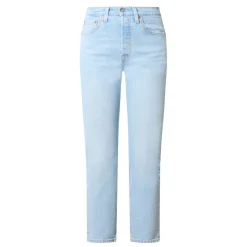 501® High-Rise Straight Leg Cropped Jeans