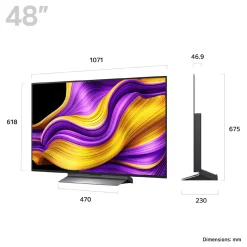 Sale LG 48 Inch OLED TV with Centre Stand