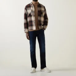 1985 Larkee Mid-Rise Straight Leg Jeans