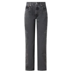 New LEVIS 501™ 90s Stud Embellished Straight Leg Jeans
