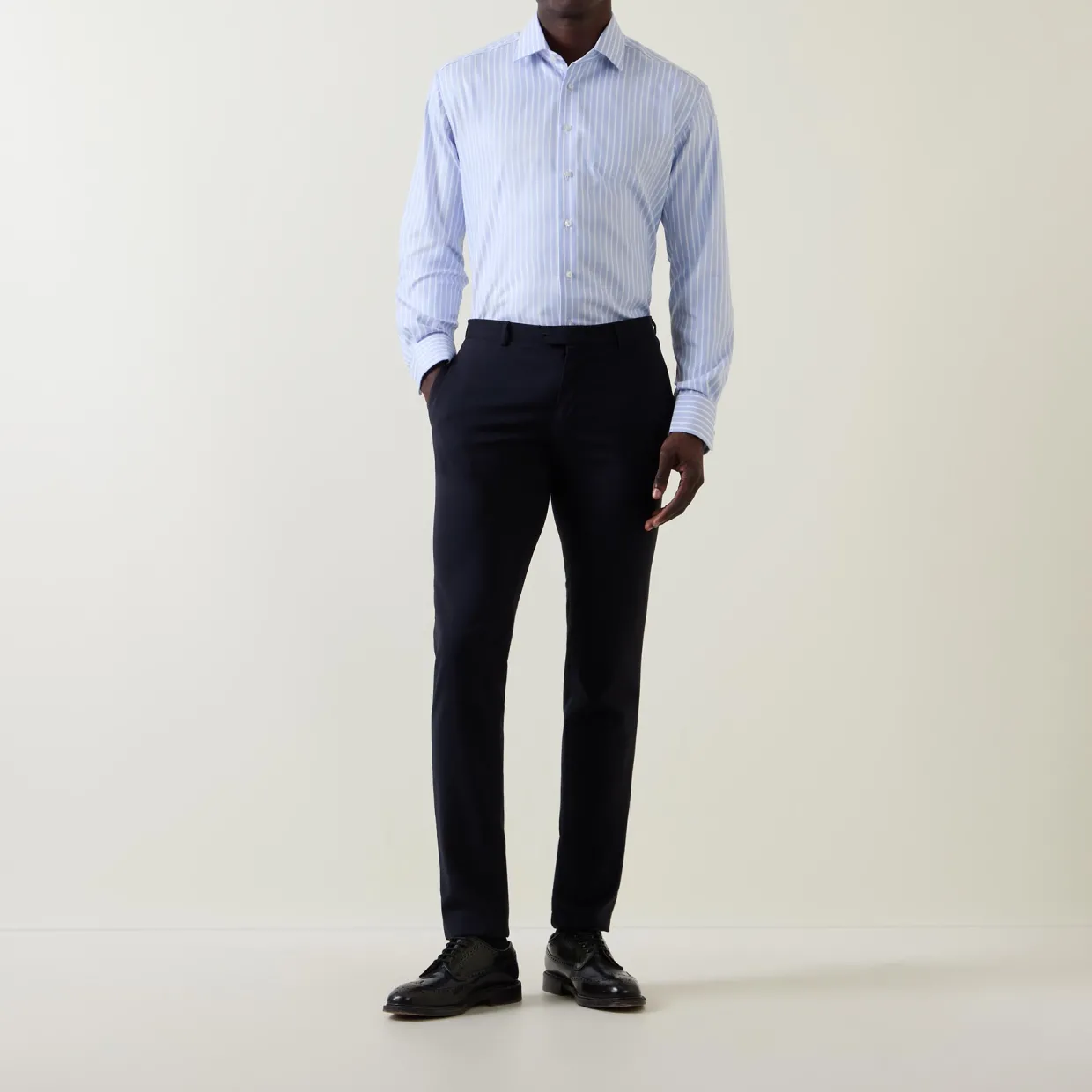 1863 Stripe Single-Cuff Shirt