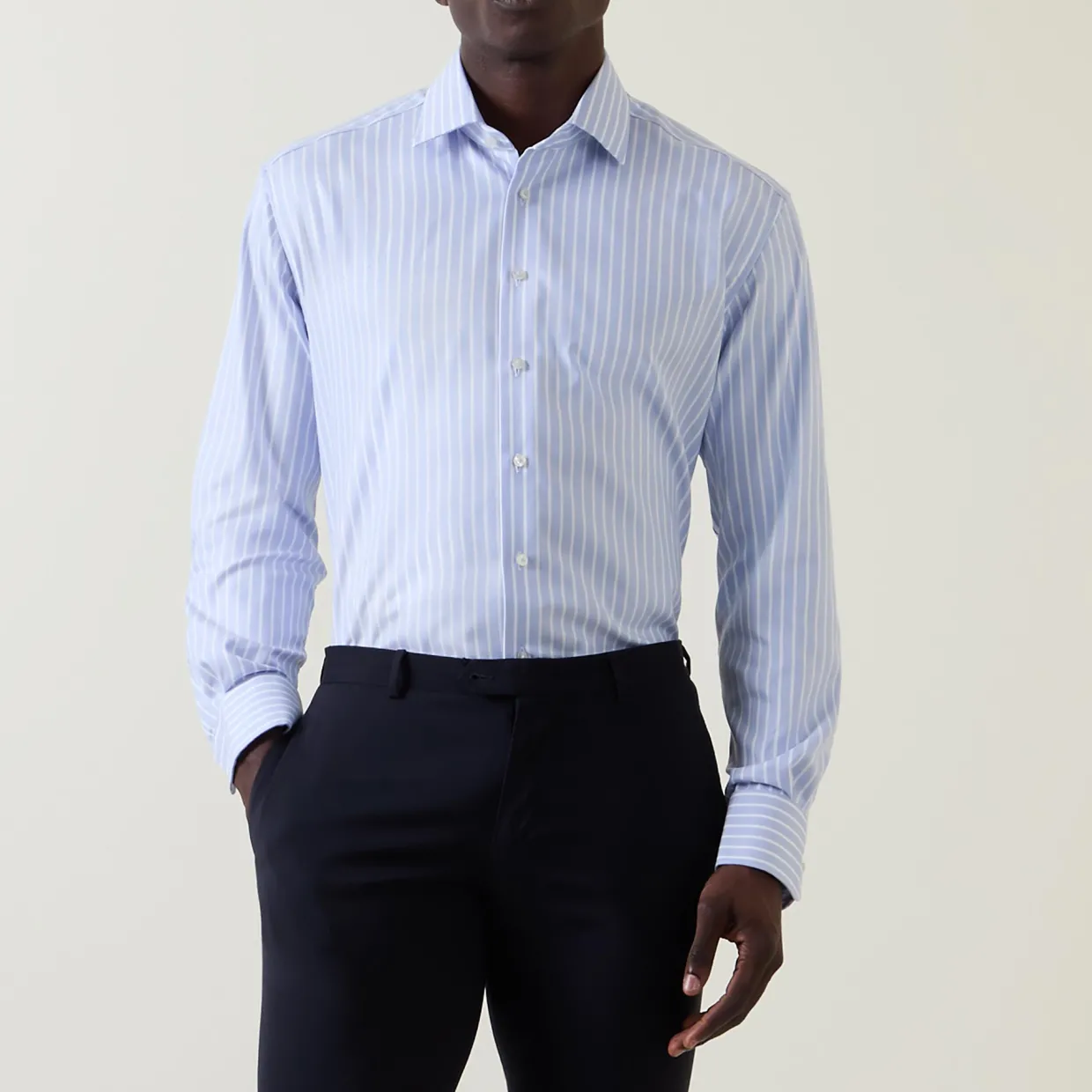 1863 Stripe Single-Cuff Shirt