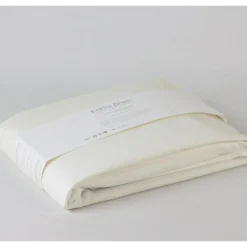 300 Thread Count Cotton Sateen Fitted Sheet Ivory
