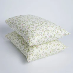 Hot FOXFORD 180 Thread Count Dainty Lily Pillowcase Set