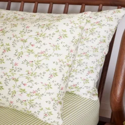Hot FOXFORD 180 Thread Count Dainty Lily Pillowcase Set