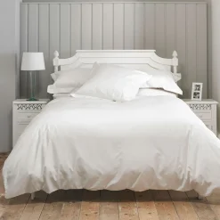 Best THE LYNDON COMPANY 400 Thread Count Duvet Set White