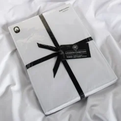 1000 Thread Count Fitted Sheet White