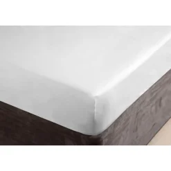 Clearance BELLEDORM 1000 Thread Count Fitted Sheet White