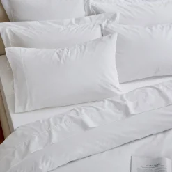 400 Thread Count Flat Sheet White