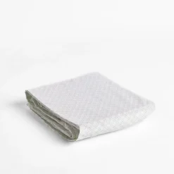 300 Thread Count Green Trellis Fitted Sheet