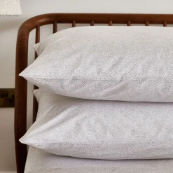 Online FOXFORD 180 Thread Count Nacre Weave Pillowcase Set
