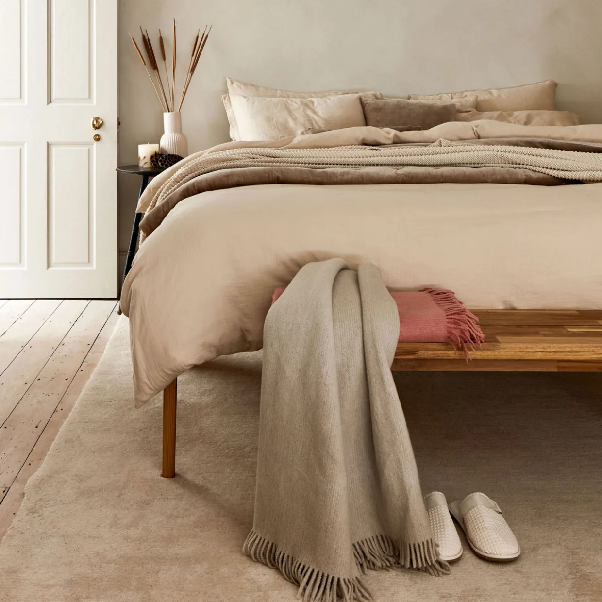 200 Thread Count Retreat Pillowcase Pair Oat