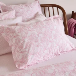 Online FOXFORD 300 Thread Count Sage Magnolia Oxford Pillowcase