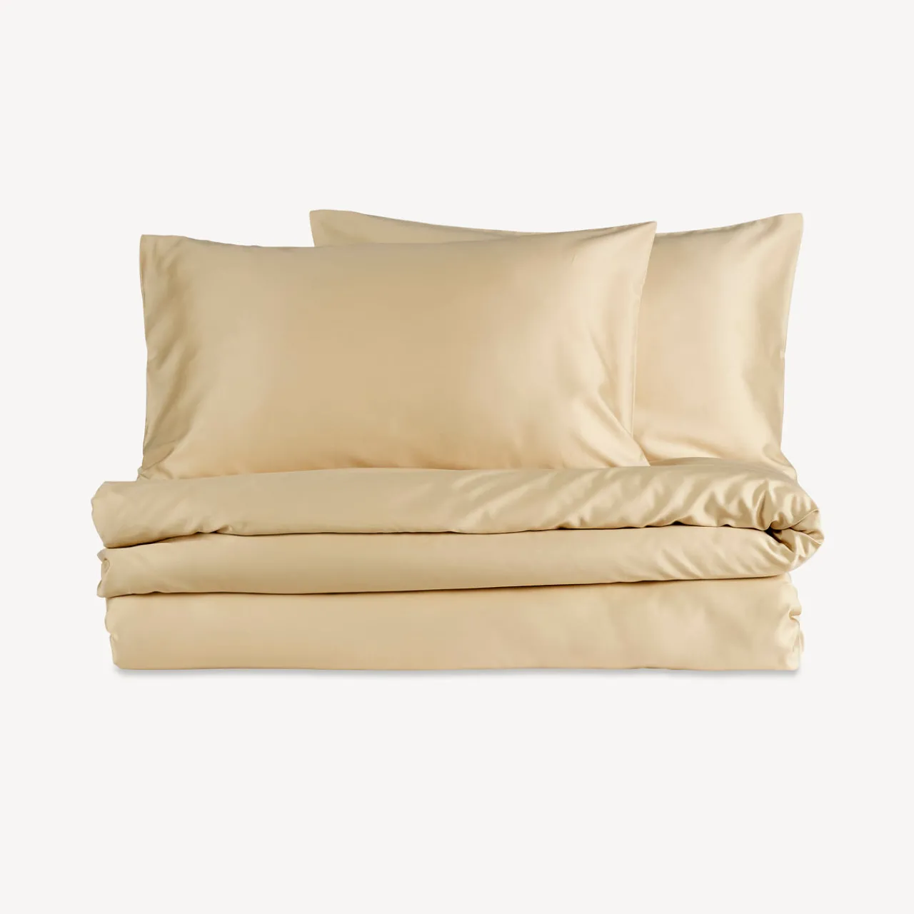 Sale CHRISTY 400 Thread Count Sateen Duvet Set Gold