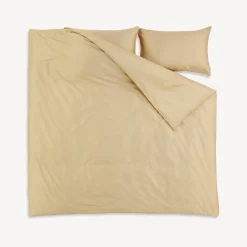 Sale CHRISTY 400 Thread Count Sateen Duvet Set Gold