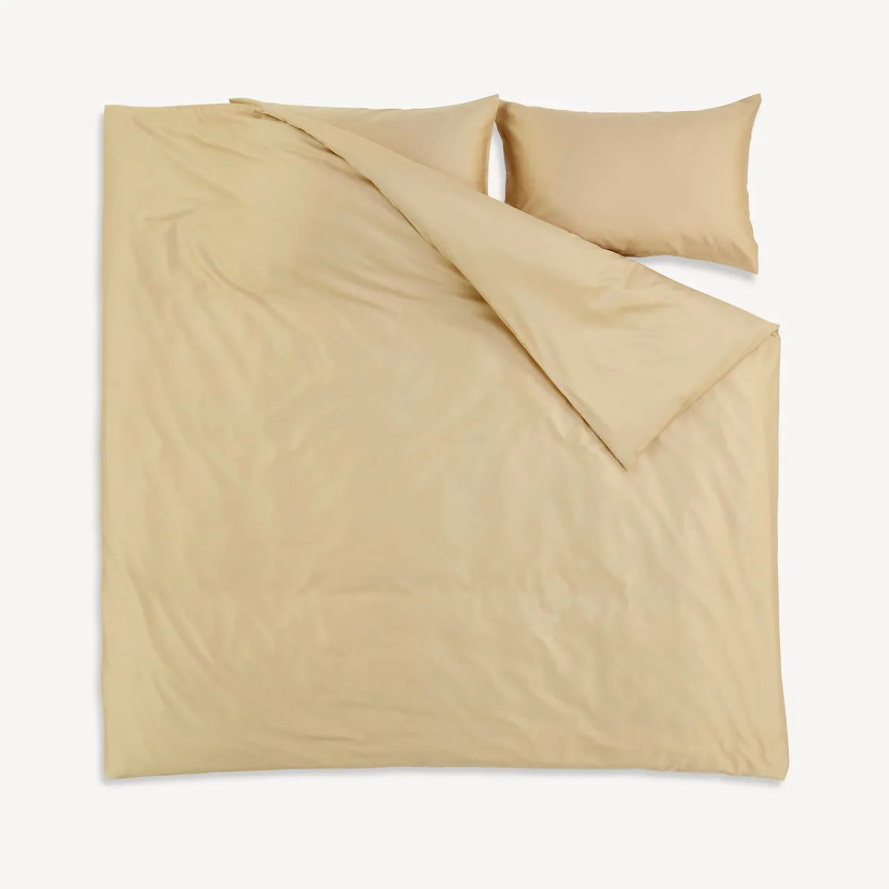 Sale CHRISTY 400 Thread Count Sateen Duvet Set Gold
