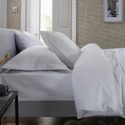 Outlet THE LYNDON COMPANY 400 Thread Count Sateen Housewife Pillowcase Pair White