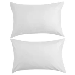 Best CHRISTY 400 Thread Count Sateen Pillowcase Pair White