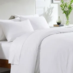 Fashion ATLANTIC LINEN 500 Thread Count Sheet Set White