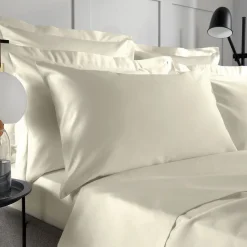 400 Thread Count Standard Pillowcase Pair Ivory