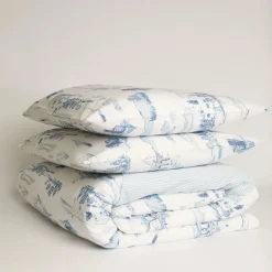 New FOXFORD 300 Thread Count Toile Duvet Set