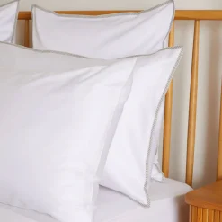 300 Thread Count White Sateen Pillowcase Set