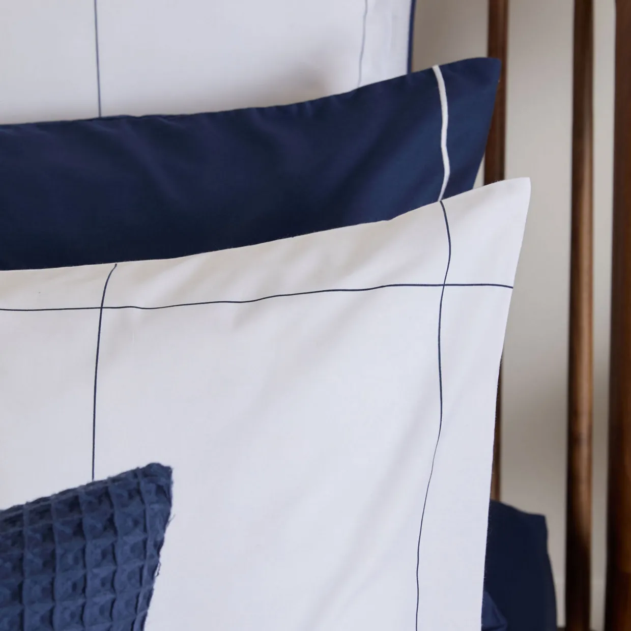 300 Thread Count Windowpane Pillowcase Set