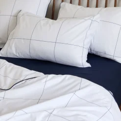 300 Thread Count Windowpane Pillowcase Set