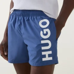 New HUGO Abas Logo Swim Shorts