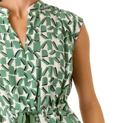 Abstract Squares Jumpsuit