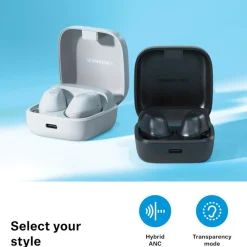 Discount SENNHEISER Accentum True Wireless Noise-Cancelling Headphones Black