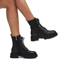 Ace Quilted Biker Boot