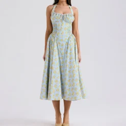 Outlet HOUSE OF CB Adabella Floral Halter Sundress