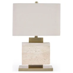 Adak Marble Base Table Lamp