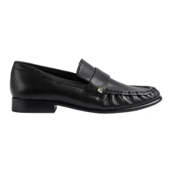 Adira Leather Stud Loafers
