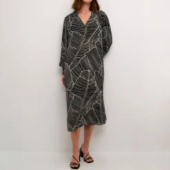 Agenette Printed Dress