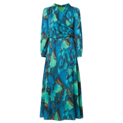 Clearance CAROLINE KILKENNY Agnes Printed Wrap Dress