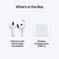 Clearance APPLE Airpods 4 with Active Noise Cancellation