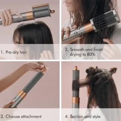 Airwrap ID Straight and Wavy Ceramic Pink