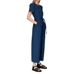 Hot WHISTLES Alana Denim Jumpsuit