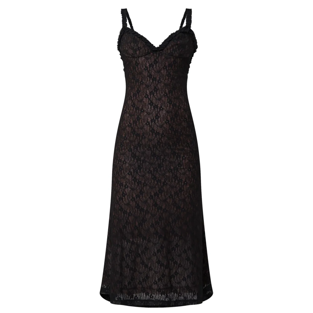 Alegra Lace Flared Dress