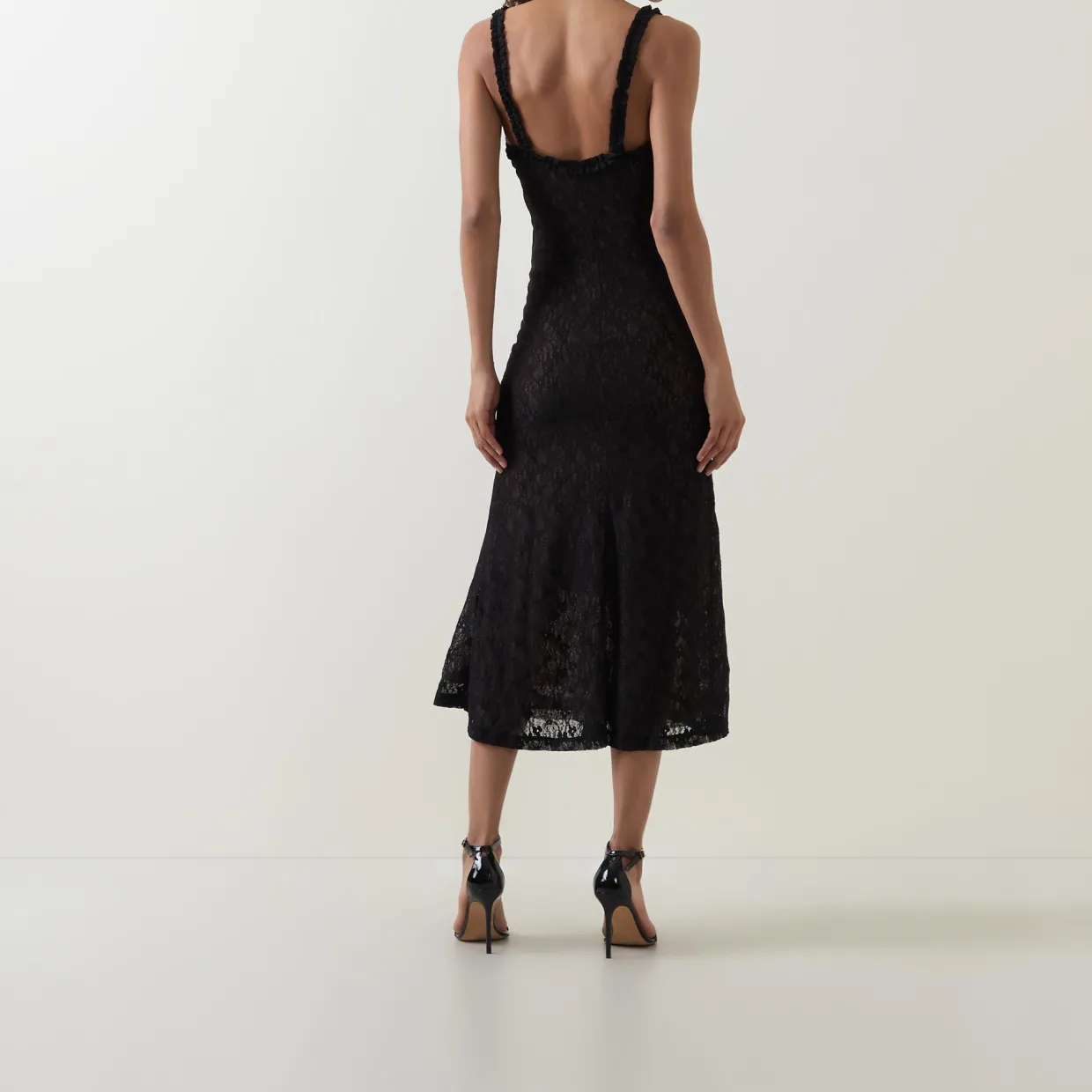 Alegra Lace Flared Dress