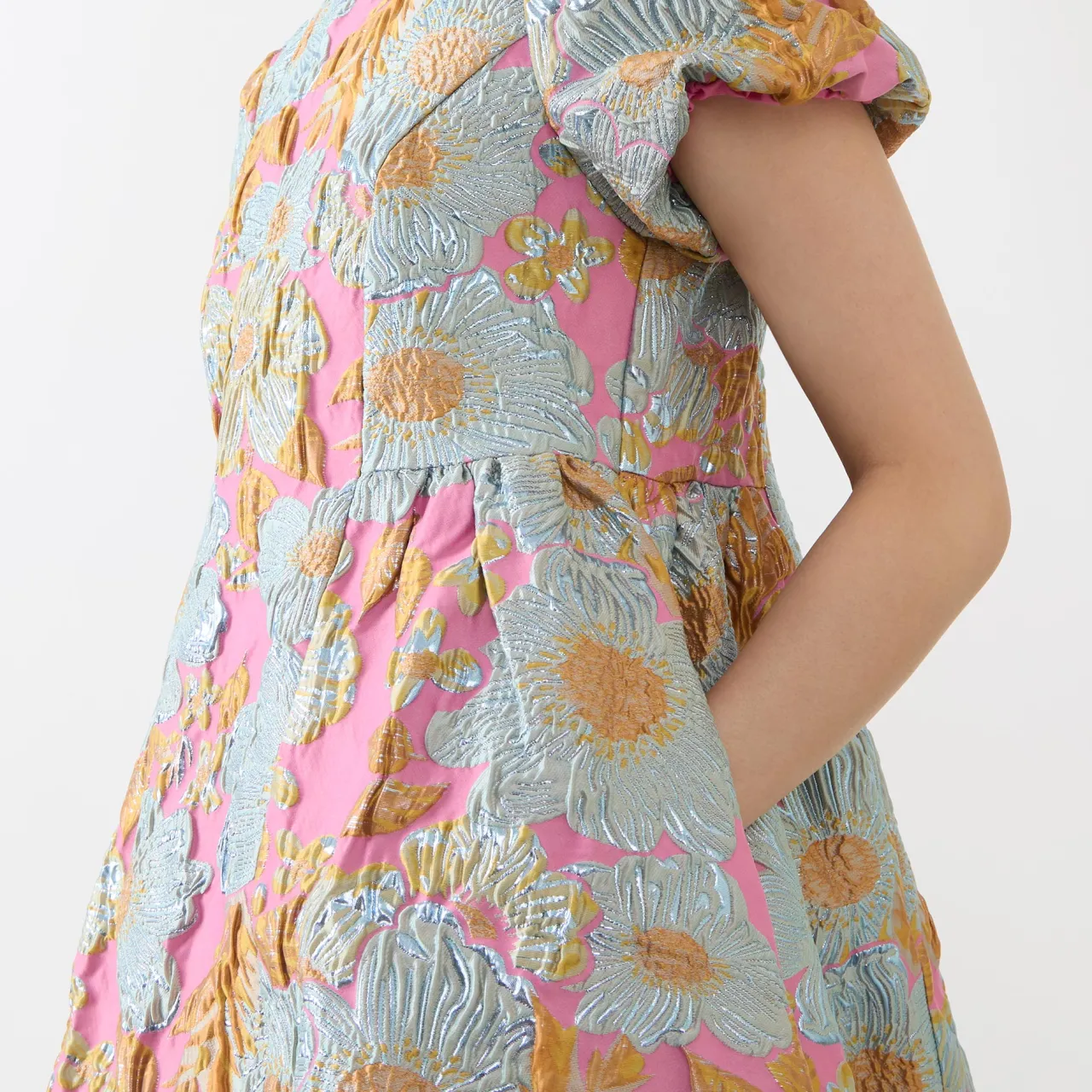 New SISTER JANE Alegria Jacquard Mini Dress