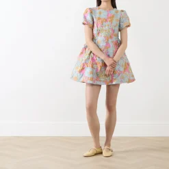 New SISTER JANE Alegria Jacquard Mini Dress