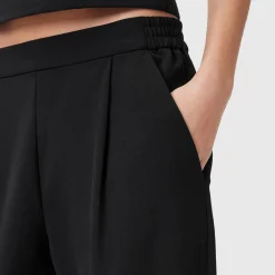 Discount ALLSAINTS Aleida Mid-Rise Tapered Trousers