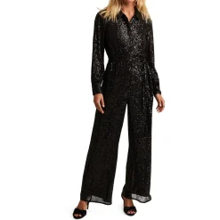 Alessandra Sequin Embellished Jumpsuit