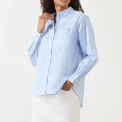 Alex Stripe Embroidered Shirt