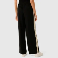 Aleyna Side Stripe Wide Leg Trousers