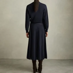 Alina Belted Knitted Dress